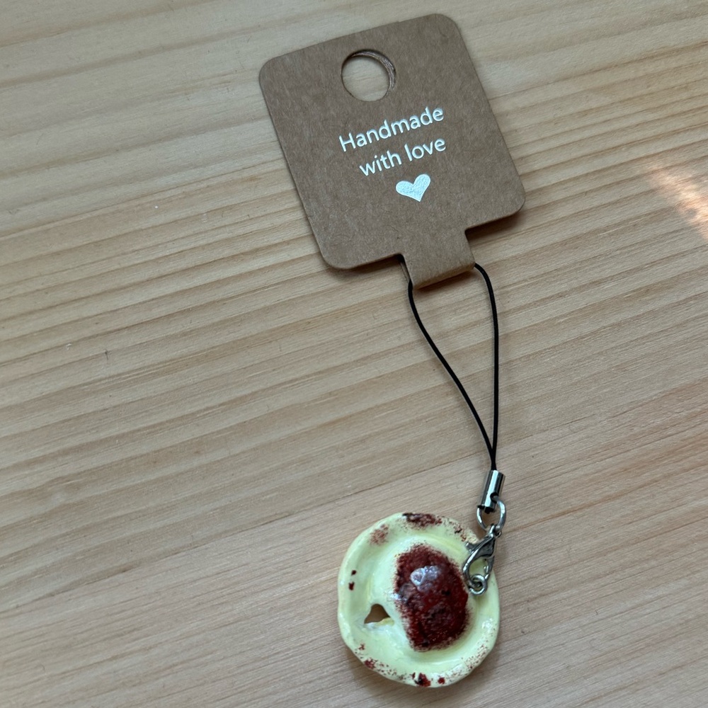 Polymer clay Pelmeni charm